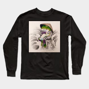 samurai frog Long Sleeve T-Shirt